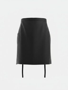 Set of 2 Black Waiter / Server Waist Aprons - New